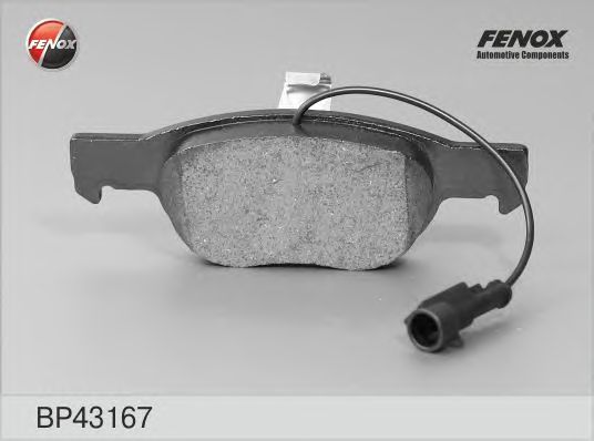 Купить FENOX BP43167 Колодки FORD TRANSIT 91-00 BP43167