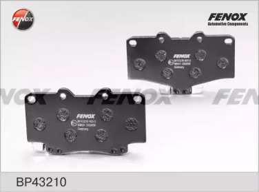 Купить FENOX BP43210 Колодки тормозные