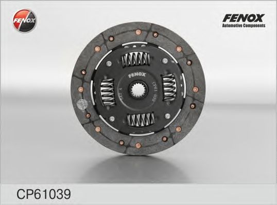 Купить FENOX CP61039 Диск сцепления Ford Fusion 1.4/1.25 02-, Ford Ka 96-08, Mazda 2 03-, 121 96- CP61039