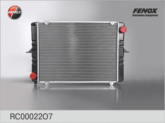 Купить FENOX RC00022O7 Радиатор двигателя алюм. паяный, до 99г.в. ГАЗ 2705, 3302, 3221, 2217, 2752 RC00022O7