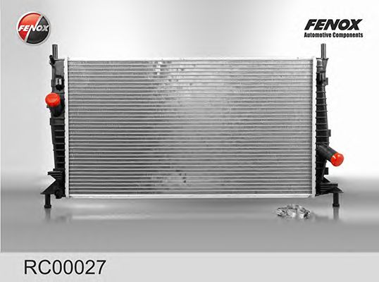 Купить FENOX RC00027 Радиатор охлаждения паяный Ford Focus II (+AC) 04- / C-Max, Mazda 3 RC00027