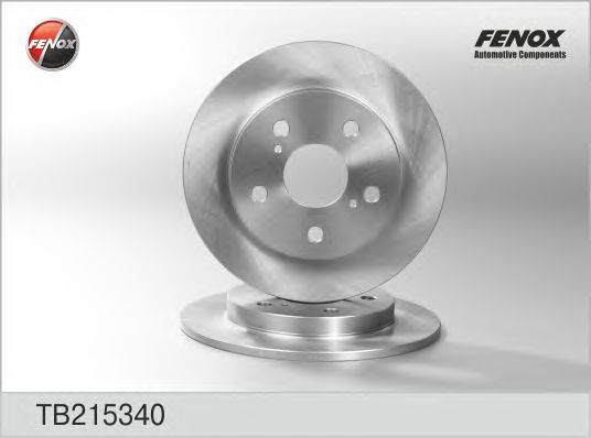 Купить FENOX TB215340 Диск тормозной Toyota Auris 07-, Corolla 04- TB215340