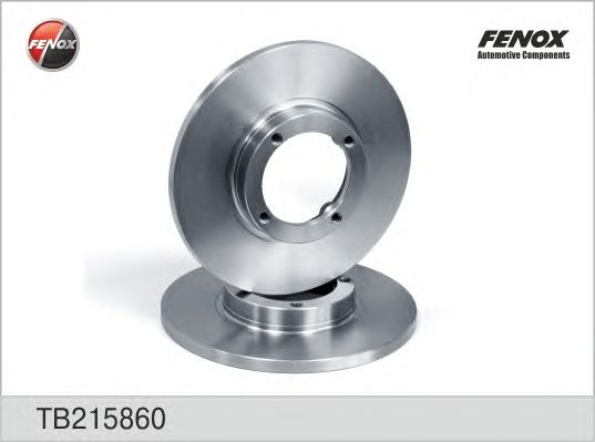 Купить FENOX TB215860 Диск тормозной передний Daewoo Matiz 0.8/1.0 98- TB215860