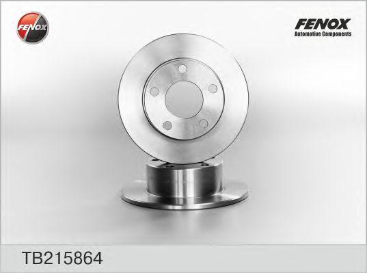 Купить FENOX TB215864 Диск тормозной передний AUDI 100 90-94, A6 (C4)/(C5) 94-05, VW Passat 96-05 TB215864