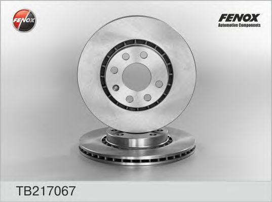 Купить FENOX TB217067 Диск тормозной передний Opel Astra F 92-98 TB217067