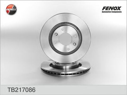 Купить FENOX TB217086 Диск тормозной передний CITROEN Berlingo, C4, C5 01-08, PEUGEOT 206, 207, 307 TB217086