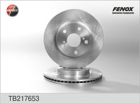 Купить FENOX TB217653 Диск тормозной Toyota Auris 07-, Corolla 04- TB217653