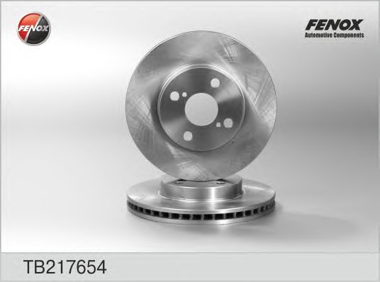 Купить FENOX TB217654 Диск тормозной Toyota Corolla 02-07 TB217654