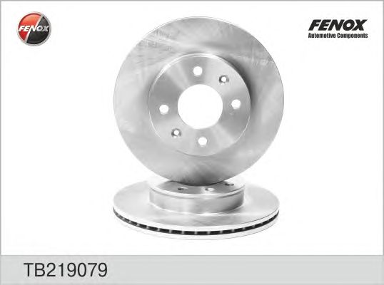 Купить FENOX TB219079 Диск тормозной передний Hyundai Getz 1.5D 01-09 без ABS TB219079