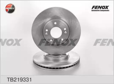 Купить FENOX TB219331 TB219331 диск тормозной передний!\ Hyundai i30 1.6/2.0/1.6D/2.0D 07>