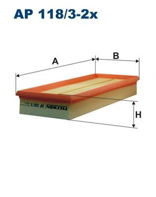 Купить FILTRON AP118/3-2X Фильтр воздушный MB: C-CLASS (W203) 260 00-07 320 00-07 260 02-07 320 02-07 540 04-07 300 05-07 300 05-07 350 05-07 350 05-07 250 05-07, C-CLASS (W204) 250 07-14 300