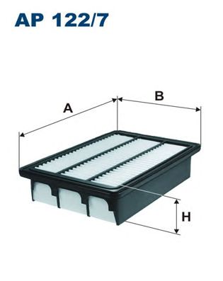 Купить FILTRON AP122/7 Фильтр воздушный AP122/7