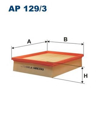 Купить FILTRON AP129/3 Фильтр воздушный AP129/3