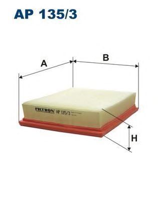 Купить FILTRON AP135/3 Фильтр воздушный AP135/3