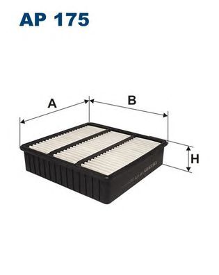 Купить FILTRON AP175 Фильтр воздушный MITSUBISHI: AIRTREK I (CUW) 200 03-06 240 03-07 200 04-06 200 02-06 240 03-06 240 03-07 200 03-06, Canter (FE5, FE6) VI,COLT V (CJ, CP) 130 96-00 160