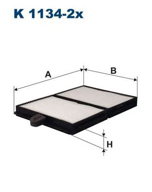 Купить FILTRON K1134-2x Фильтр салона K1134-2x