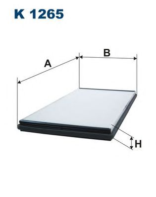Купить FILTRON K1265 Фильтр салонный K1265