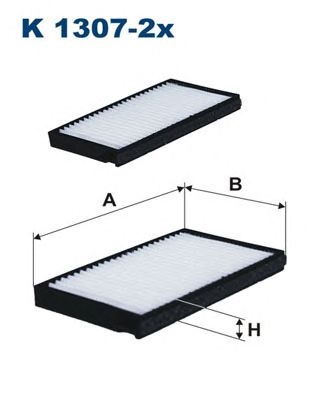 Купить FILTRON K1307-2x Фильтр салонный K1307-2x