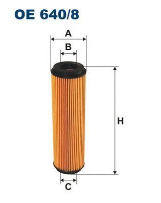 Купить FILTRON OE640/8 Фильтр масляный MB: C-CLASS (W203) 180 02-07 180 02-07 180 03-07 180 04-07, C-CLASS (W204) 180 07-14 180 07-14 160 08-14, C-CLASS T-Model (S203) 180 02-07 180 02-07