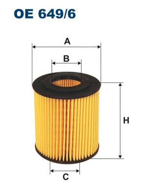 Купить FILTRON OE649/6 Фильтр масляный BMW: 1 (E81) 160 07-11 200 06-11 200 07-12 160 07-11 200 07-11 200 08-11 200 07-11 200 06-08, 1 (E87) 160 04-11 160 07-11 200 09-11 200 04-07 200 06-