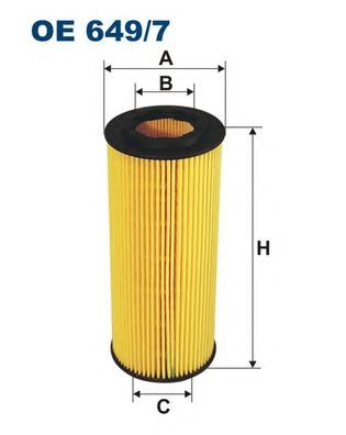 Купить FILTRON OE649/7 Фильтр масляный BMW: 1 (E87) 200 07-11 200 04-07 200 04-11, 3 (E46) 200 01-05 200 03-05, 3 (E90) 200 08-11 200 04-11 200 05-07 200 04-07, 3 Compact (E46) 200 01-05 2