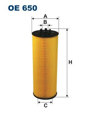 Купить FILTRON OE650 Фильтр масляный OE650