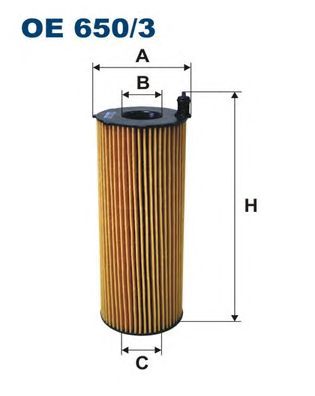 Купить FILTRON OE650/3 Фильтр масляный AUDI: A4 Allroad B8 (8KH) 300 09-12, A4 B7 (8EC) 300 04-08 270 06-08 300 06-08 270 05-08, A4 B7 Avant (8ED) 300 04-08 270 06-08 300 06-08 270 05-08,