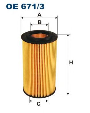 Купить FILTRON OE671/3 Фильтр масляный OE671/3
