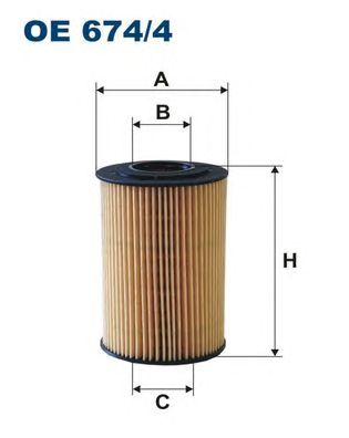 Купить FILTRON OE674/4 Фильтр масляный OE674/4