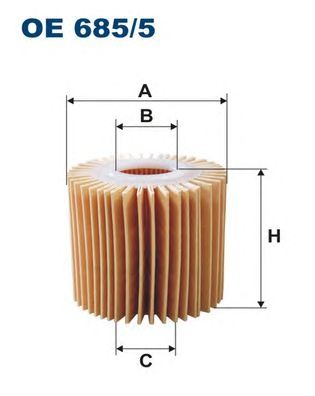 Купить FILTRON OE685/5 Фильтр масляный SUBARU: TREZIA140 11- \ TOYOTA: AURIS (E15) 140 07-12, AURIS (E18) 140 12-18, AURIS универсал (E18) 140 13-18, COROLLA седан (E18, ZRE1) 140 13-18, I