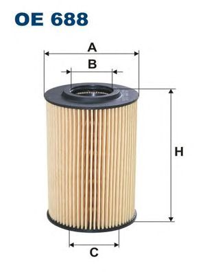 Купить FILTRON OE688 Фильтр масляный AUDI: A1 (8X1, 8XK) 160 11-15 200 11-15 160 10-15, A1 Sportback (8XA, 8XF) 160 11-15 160 11-15 200 11-15, A3 (8P1) 200 03-12 200 03-12 200 03-08 200