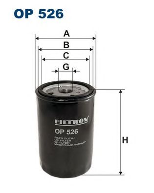 Купить FILTRON OP526 Фильтр масляный OP526