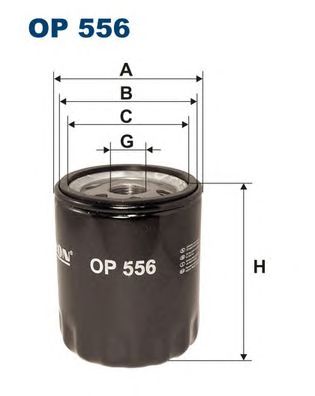 Купить FILTRON OP556 Фильтр масляный OP556