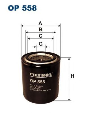 Купить FILTRON OP558 Фильтр масляный