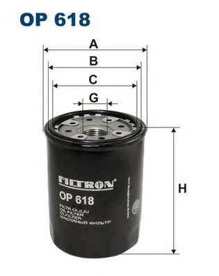 Купить FILTRON OP618 Фильтр масляный LEXUS: ES (MCV, VZV) 300 96-01 300 01-06, ES (VCV10, VZV21) 300 91-97 250 89-91, GS (S16) 300 97-00 400 97-00 430 00-04 300 00-04, GS (S19) 430 05-11