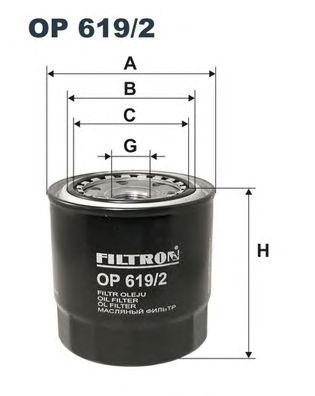 Купить FILTRON OP619/2 Фильтр масляный OP619/2