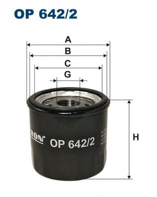 Купить FILTRON OP642/2 Фильтр масляный DACIA: LOGAN (LS) 120 06- 120 06-, LOGAN II120 12- 120 12- 120 15-, LOGAN MCV II120 13- 120 13- 120 15-, SANDERO120 08- 120 08-, SANDERO II120 12- 12