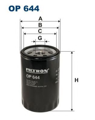 Купить FILTRON OP644 Фильтр масляный OP644