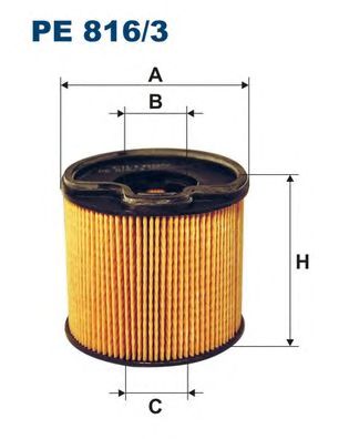 Купить FILTRON PE816/3 Фильтр топливный PE816/3