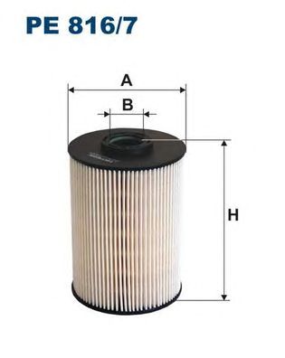 Купить FILTRON PE8167 фильтр топливный!\ Citroen C6, Peugeot 407/607 2.7HDi 04>