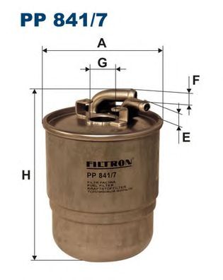 Купить FILTRON PP841/7 Фильтр топливный PP841/7