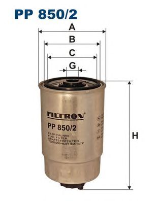 Купить FILTRON PP850/2 Фильтр топливный PP850/2