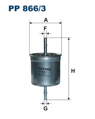 Купить FILTRON PP866/3 Фильтр топливный PP866/3
