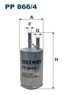 Купить FILTRON PP866/4 Фильтр топливный PP866/4