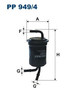Купить FILTRON PP949/4 Фильтр топливный PP949/4