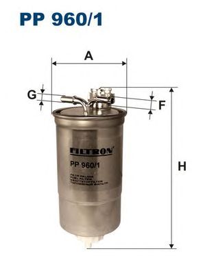 Купить FILTRON PP960/1 Снят с производства Фильтр топливный PP960/1