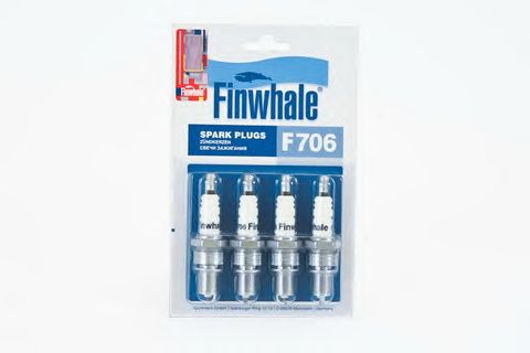Купить FINWHALE F706 Свеча зажигания компл. 4шт. ГАЗ (дв.406) Renault/Honda/Mitsubishi/Nissan F706