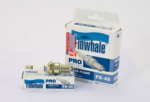 Купить FINWHALE FS45 Свеча зажигания Sohc Nexia, Lanos, MEMZ-307, Aveo(83 л.с.) FS45