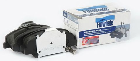 Купить FINWHALE V1017 Колодки перед. дисковые Solaris, Rio(11-), V1017