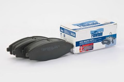 Купить FINWHALE V436 Колодки перед. дисковые 13R Lanos, Nexia, Spark, Matiz, All Sohc V436